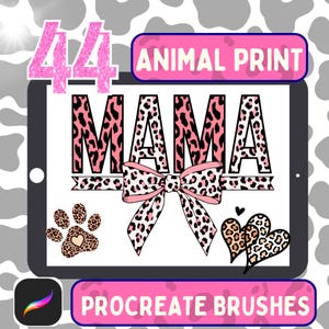 Procreate-Pinsel für Tierhauttexturen | 44 Pinsel für Wildtiere, Reptilien, Schuppen und Fell