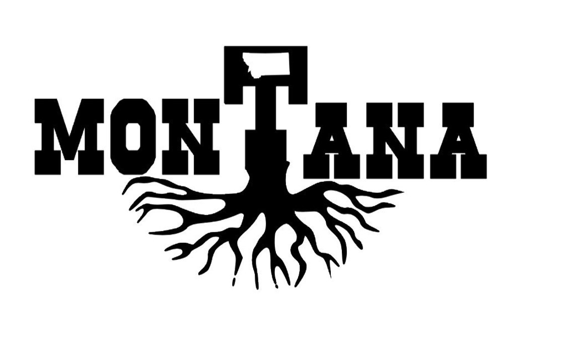 Montana Native Roots Decals Montana Born And Raised Decals Etsy