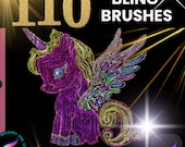 Diamond Art Procreate Custom Brushes | Procreate Bling Brushes | Glitter Art