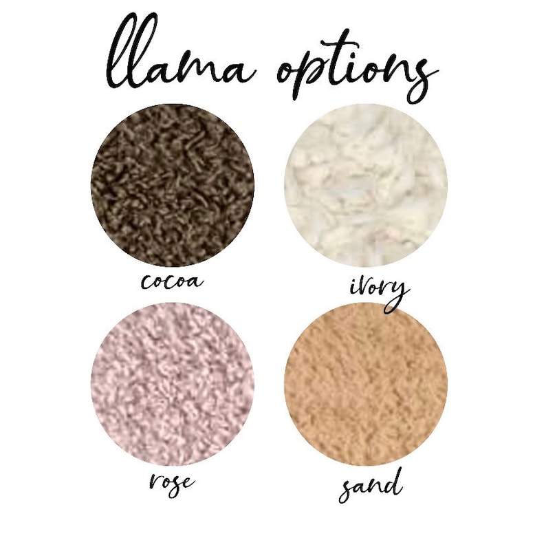 Puede incluir: Cuatro muestras de tela en diferentes colores: cacao, marfil, rosa y arena. Las muestras est&aacute;n dispuestas en una cuadr&iacute;cula con los nombres de los colores escritos debajo de cada muestra.