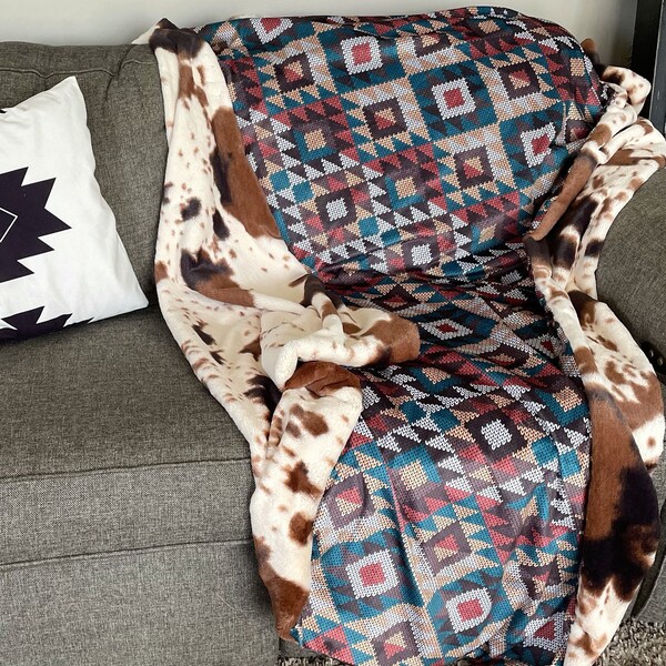 Aztec Blanket Etsy