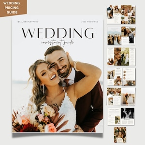 Wedding Investment + Pricing Guide