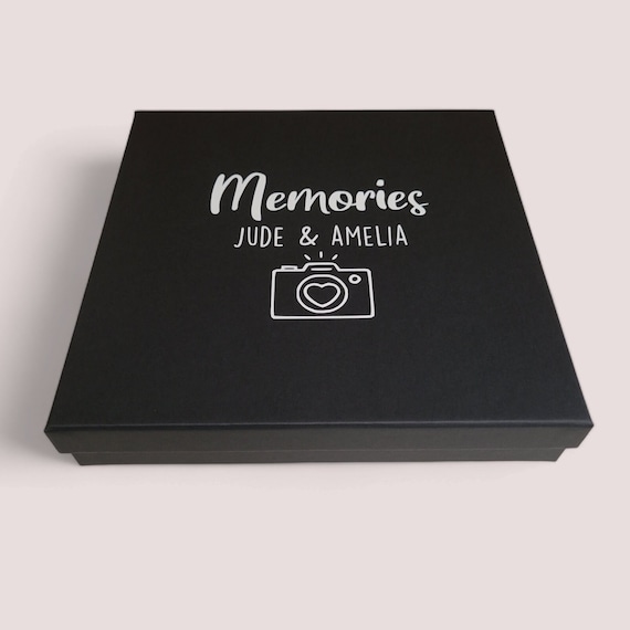 Personalised Scrapbook Photo Album for Couples, Friends 8x8 With