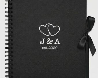 Personalised Scrapbook Photo Album for Couples, Boyfriend, Girlfriend, Wife, Husband, Anniversary, Valentines 8x8"