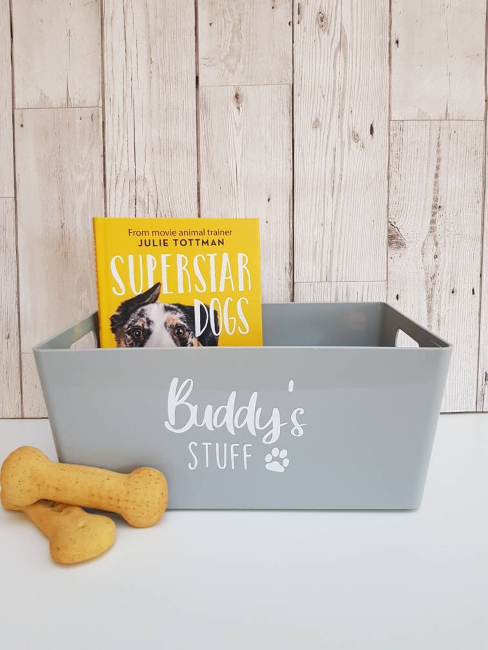 Personalised Dog Stuff Storage Box Etsy