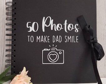 Personalised Scrapbook Photo Album for Dad, Grandad, Mum, Nanna