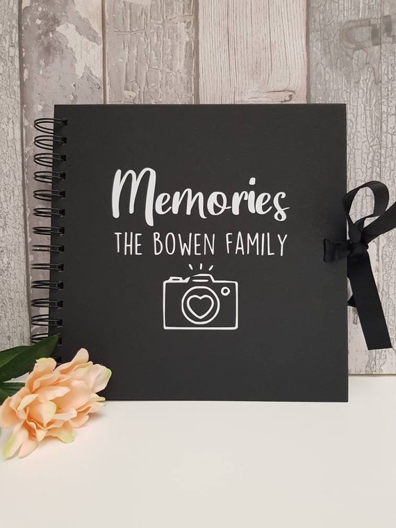 Personalised scrapbook on sale