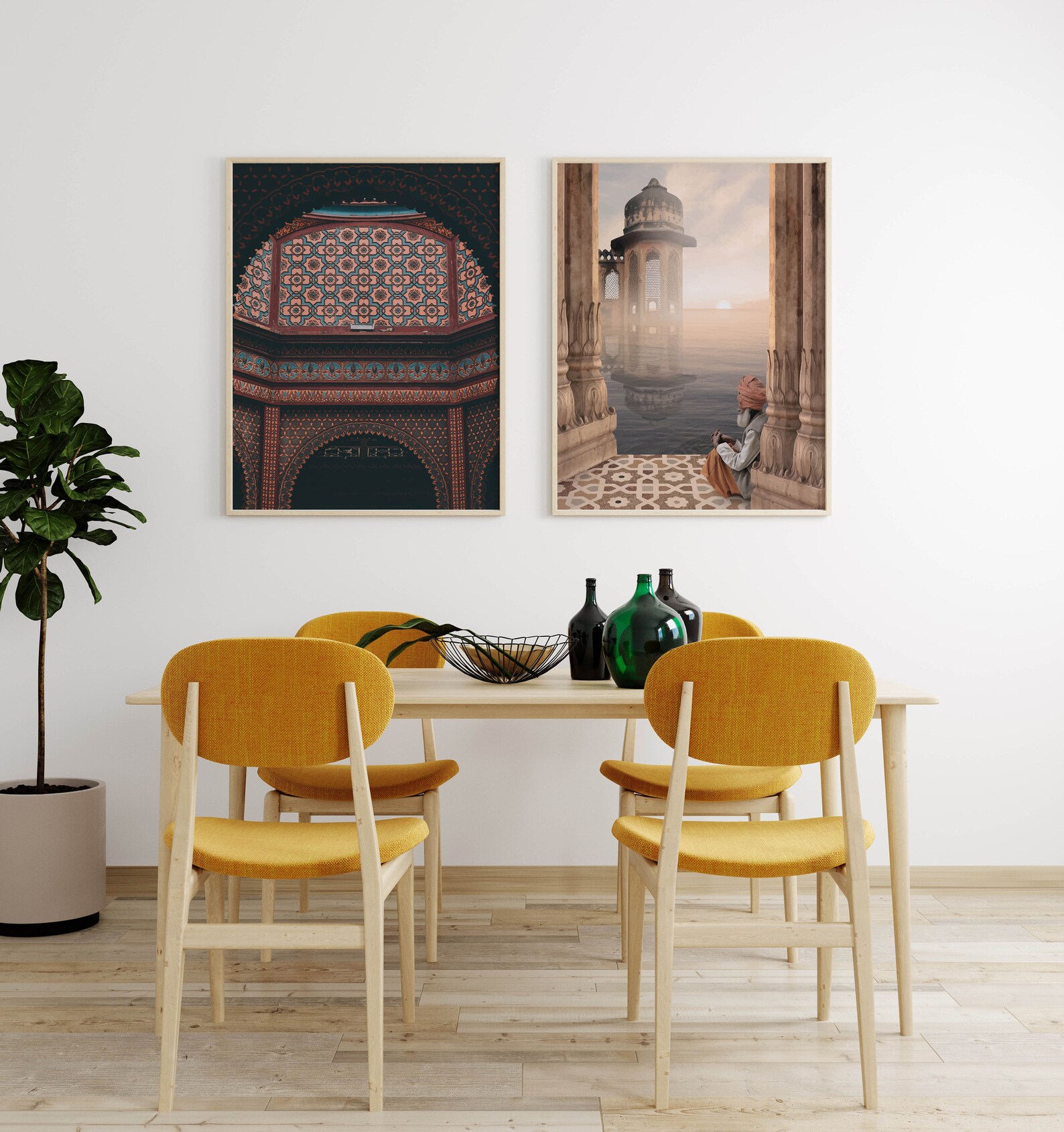 Indian Wall Art Jaipur Travel Poster Living Room Decor - Etsy
