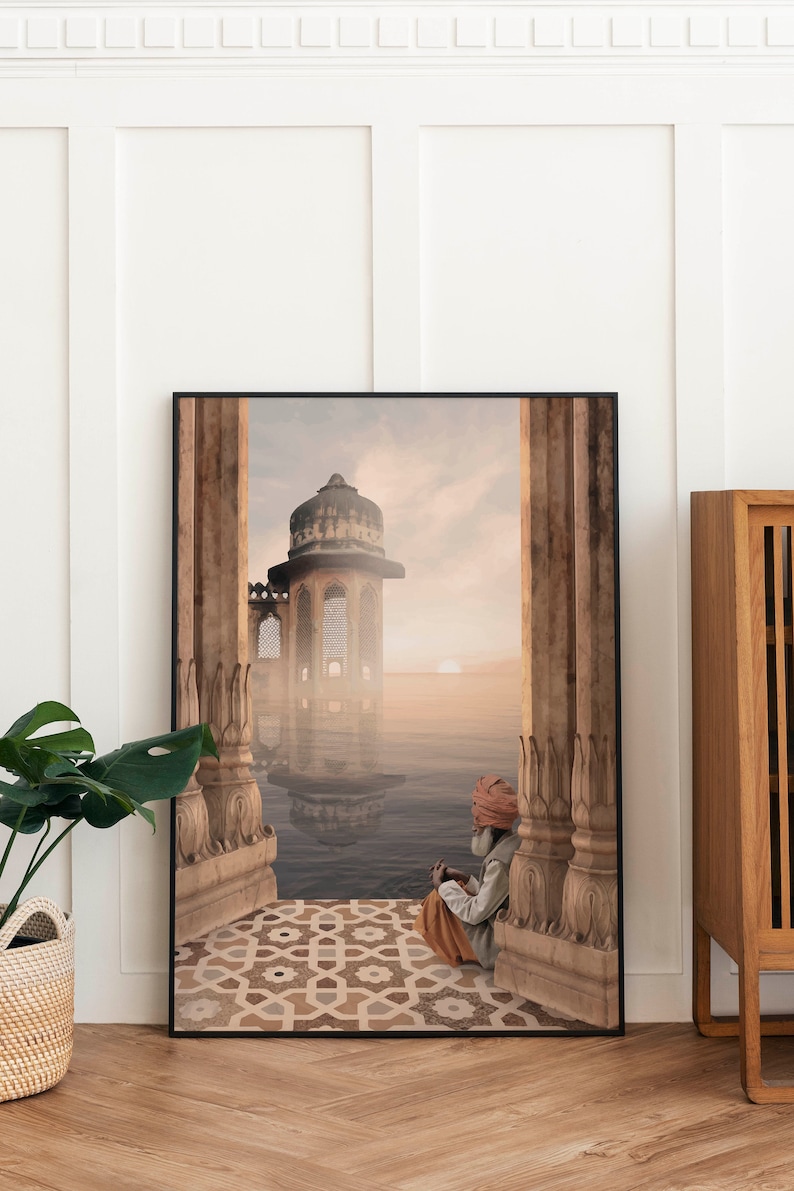 Indian Wall Art Jaipur Travel Poster Living Room Decor - Etsy
