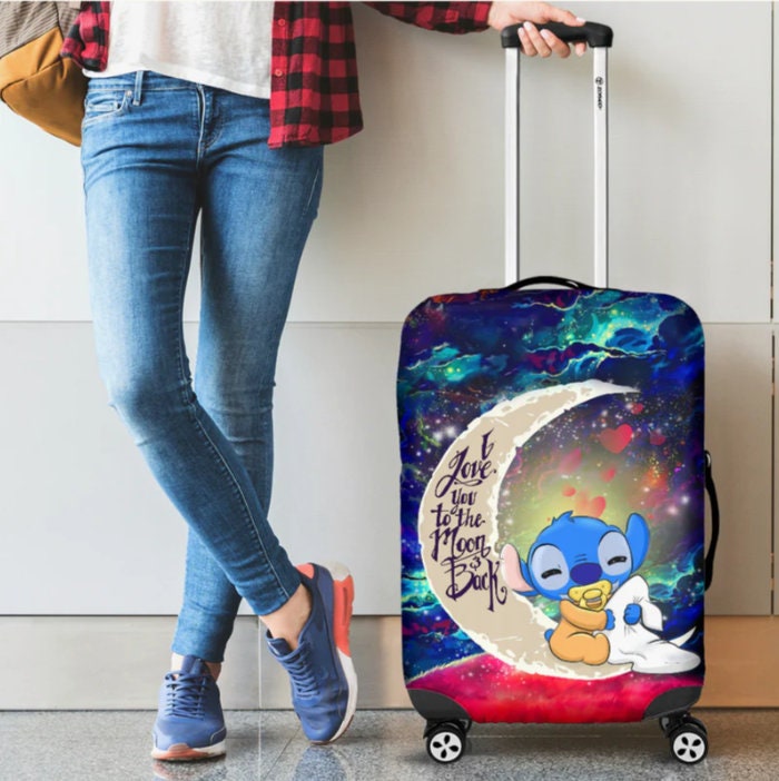 Discover Stitch 3D All Over Print Luggage Cover, Stitch Travel Luggage