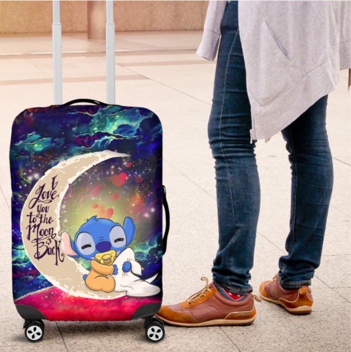 Discover Stitch 3D All Over Print Luggage Cover, Stitch Travel Luggage