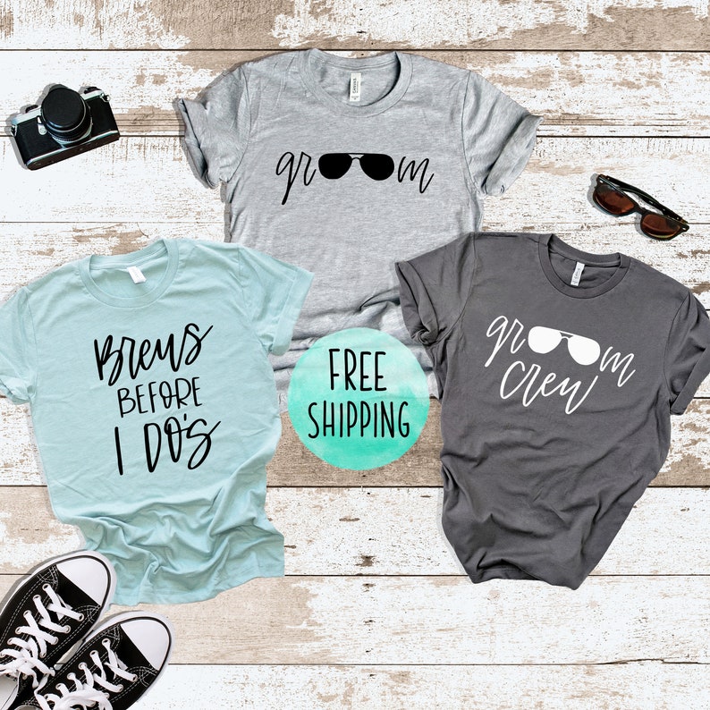 Groom/'s Crew Wedding Bachelor Party Men/'s T-shirt