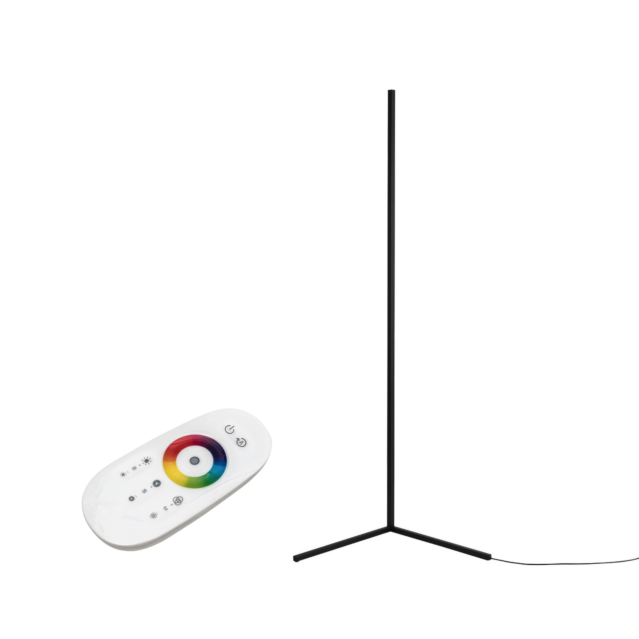 55 RGB Corner Lamp Handcrafted LED Floor Lamp Ambient Etsy