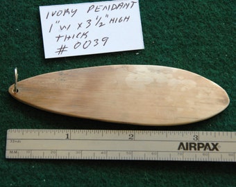 Large Oval pendant