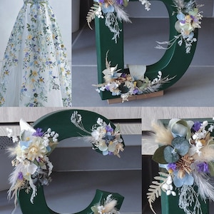 Carta floral personalizada