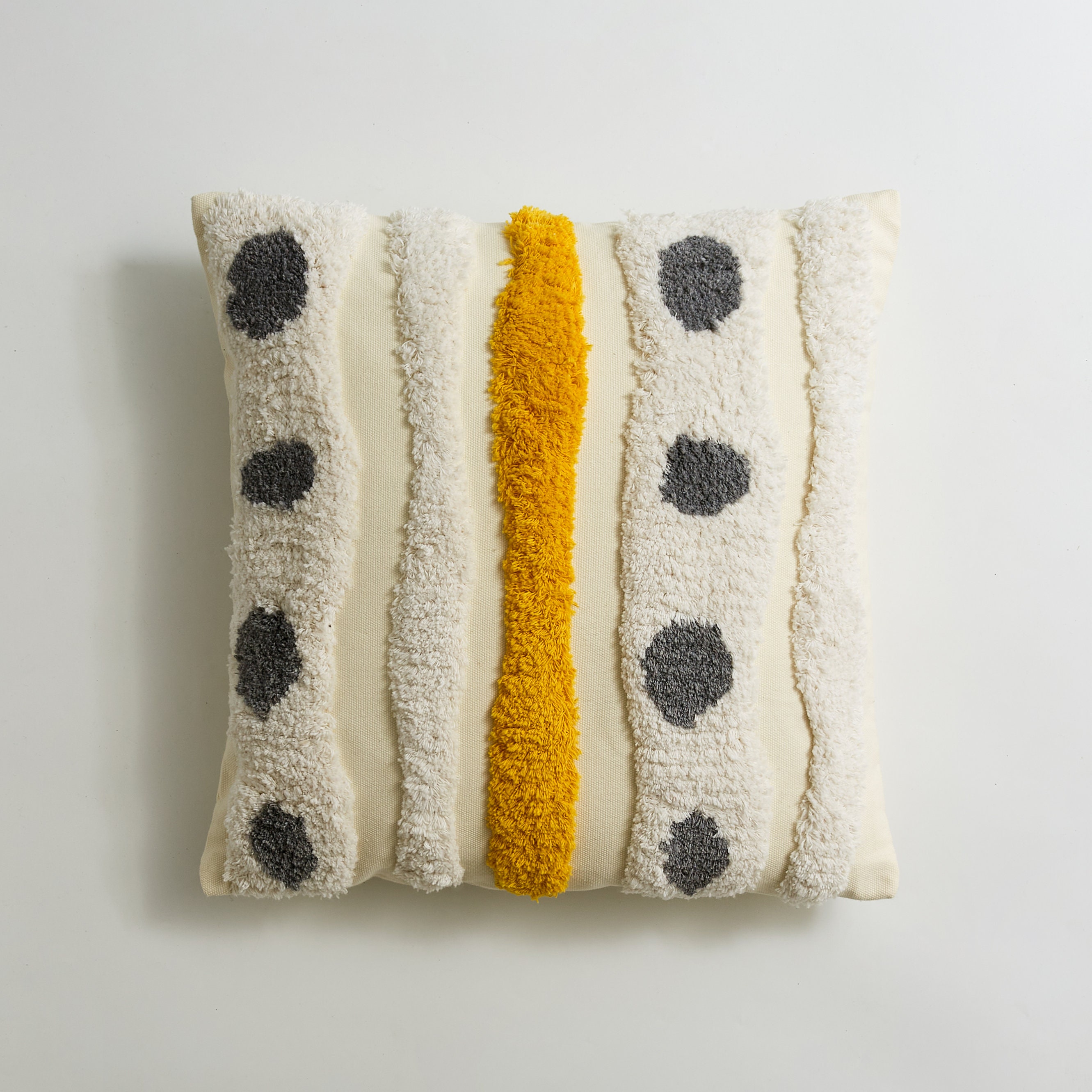 Yellow/Beige Boho Pillow Covers 12 x 20/18 x 18 Tufted Woven Etsy