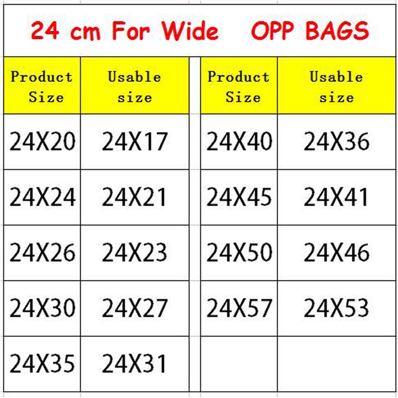 More Sizes Available 100 24cm wide Self Seal Clear Cello Cellophane Resealable Plastic Poly Bags Perfect for Packaging Clothing Shirts