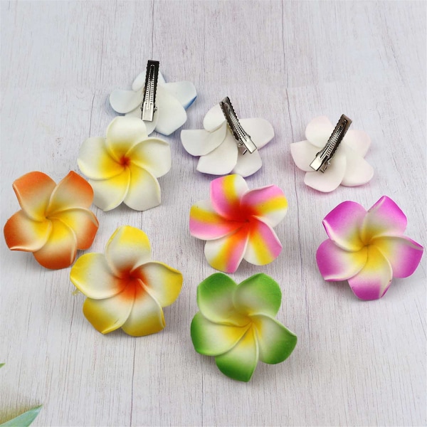 Hawaiian Hair Clips Etsy