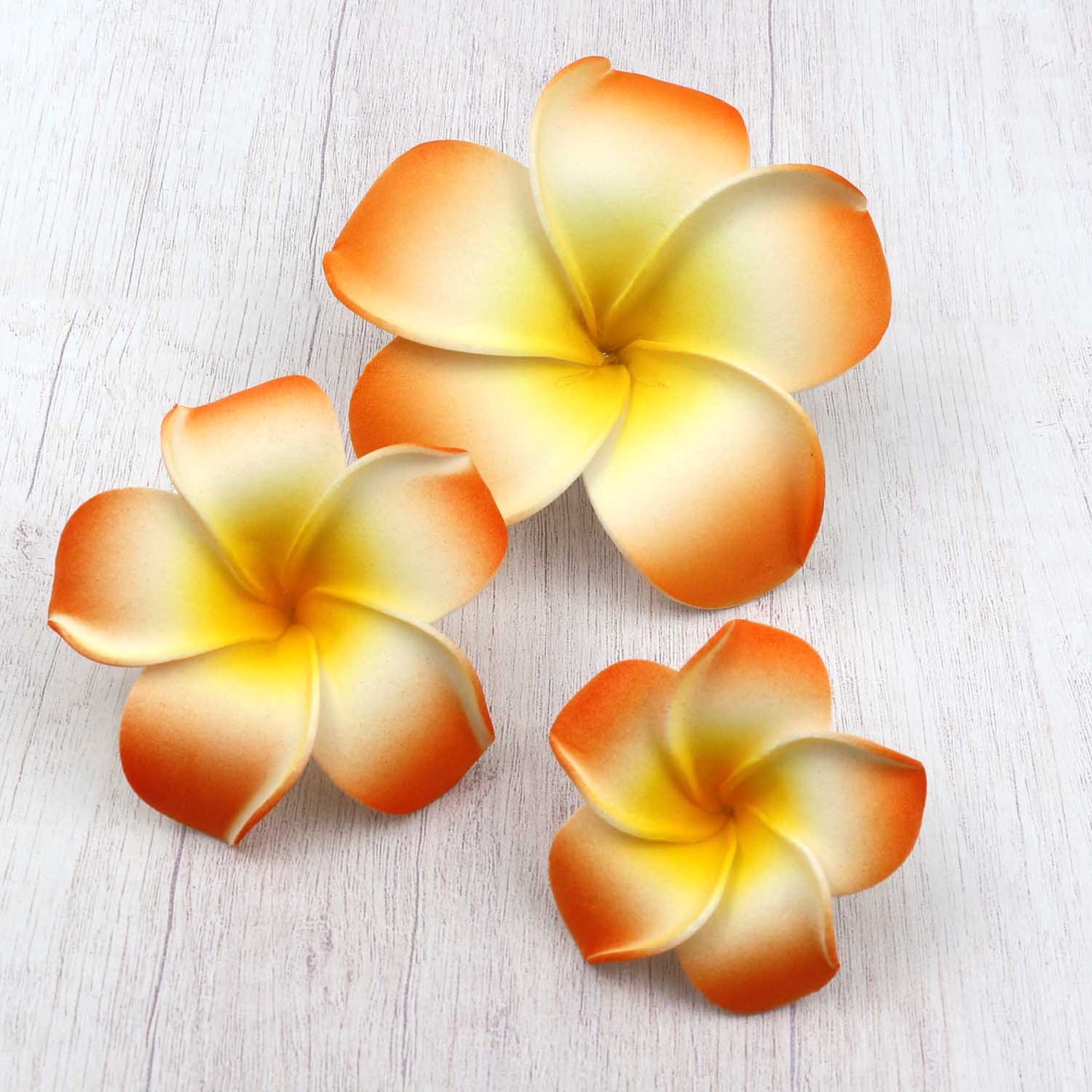 10100PCS Hawaiian flowers Fake Plumeria Foam Frangipani Etsy
