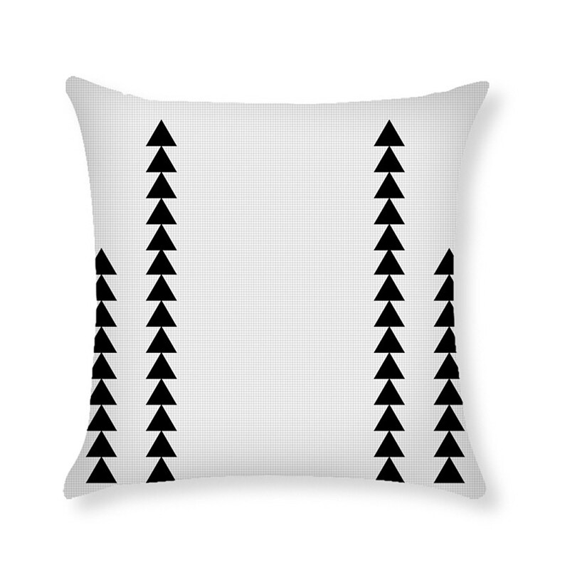 Black and White Pillow Covers/geometric Throw Pillow Coverfor Etsy