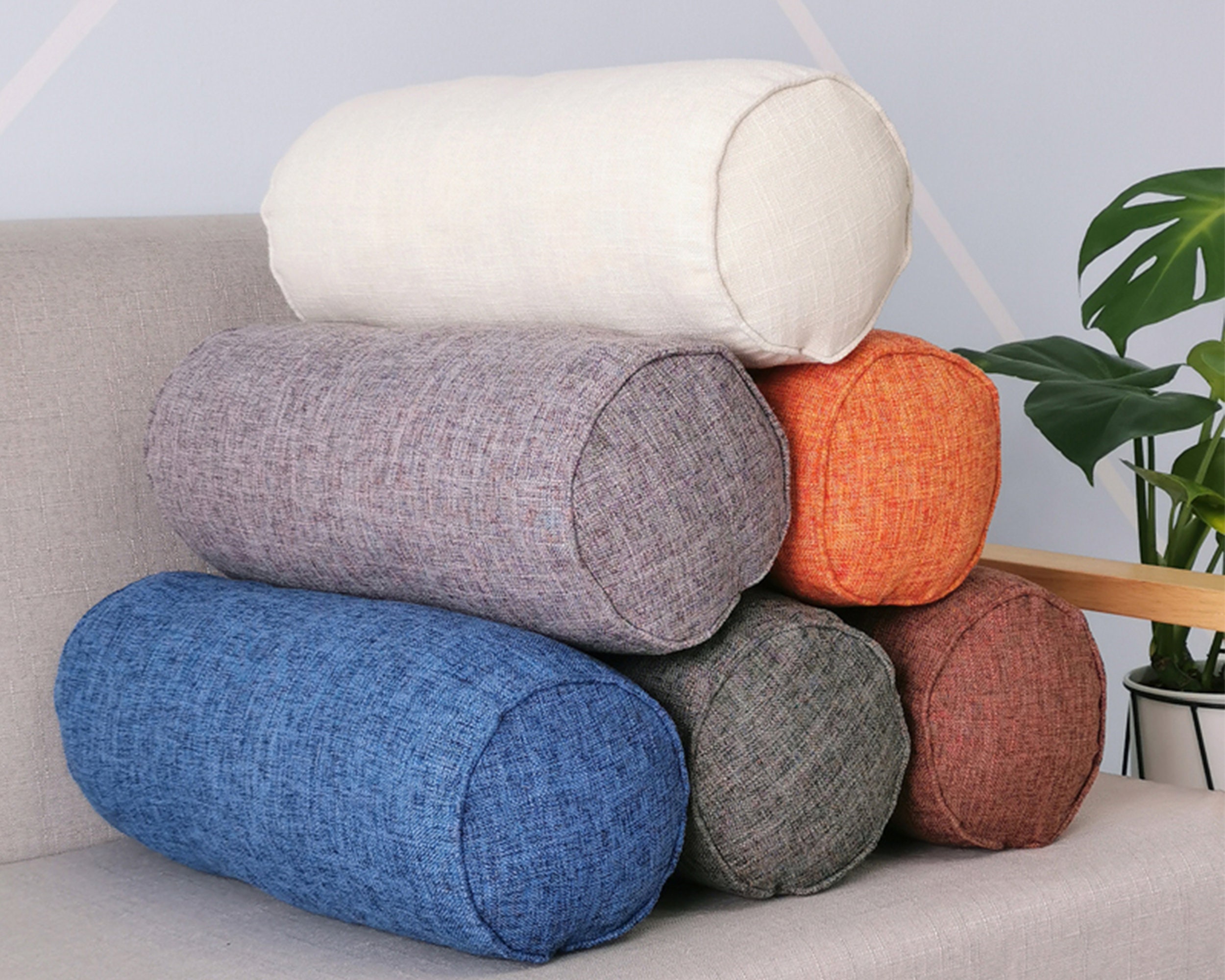 Long Bolster Pillow Etsy Canada