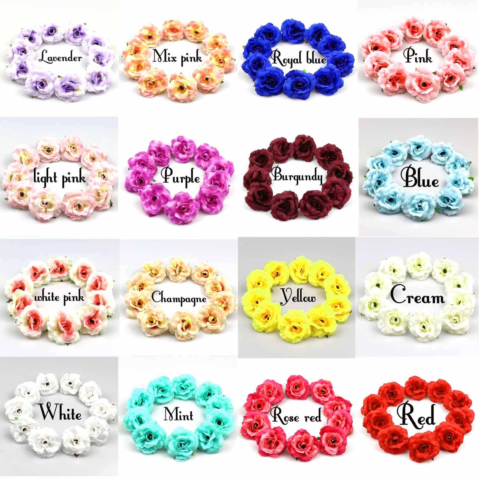 10/100pc Silk Flowers Wholesale Light Pink Artificial Silk Etsy