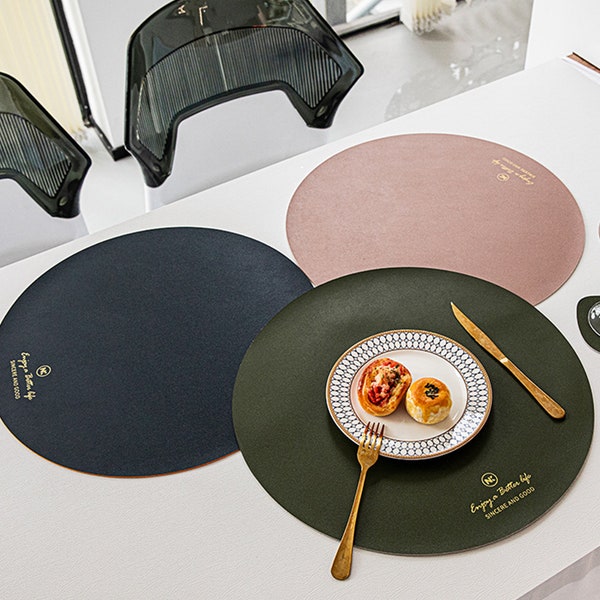 Placemats for Round Table Etsy
