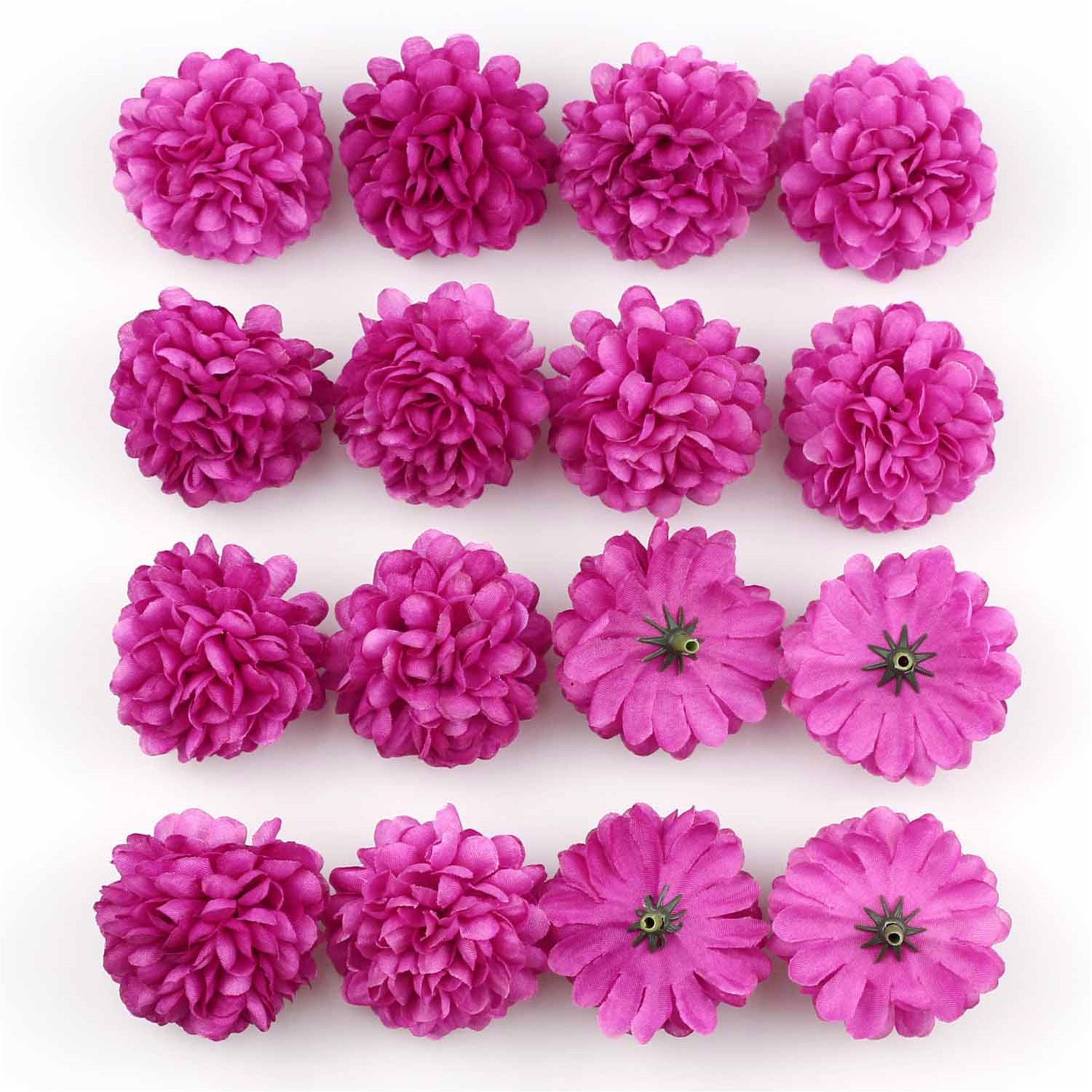 100X 5cm Artificial Silk Daisy Flower Heads Bridal Wedding DIY Etsy