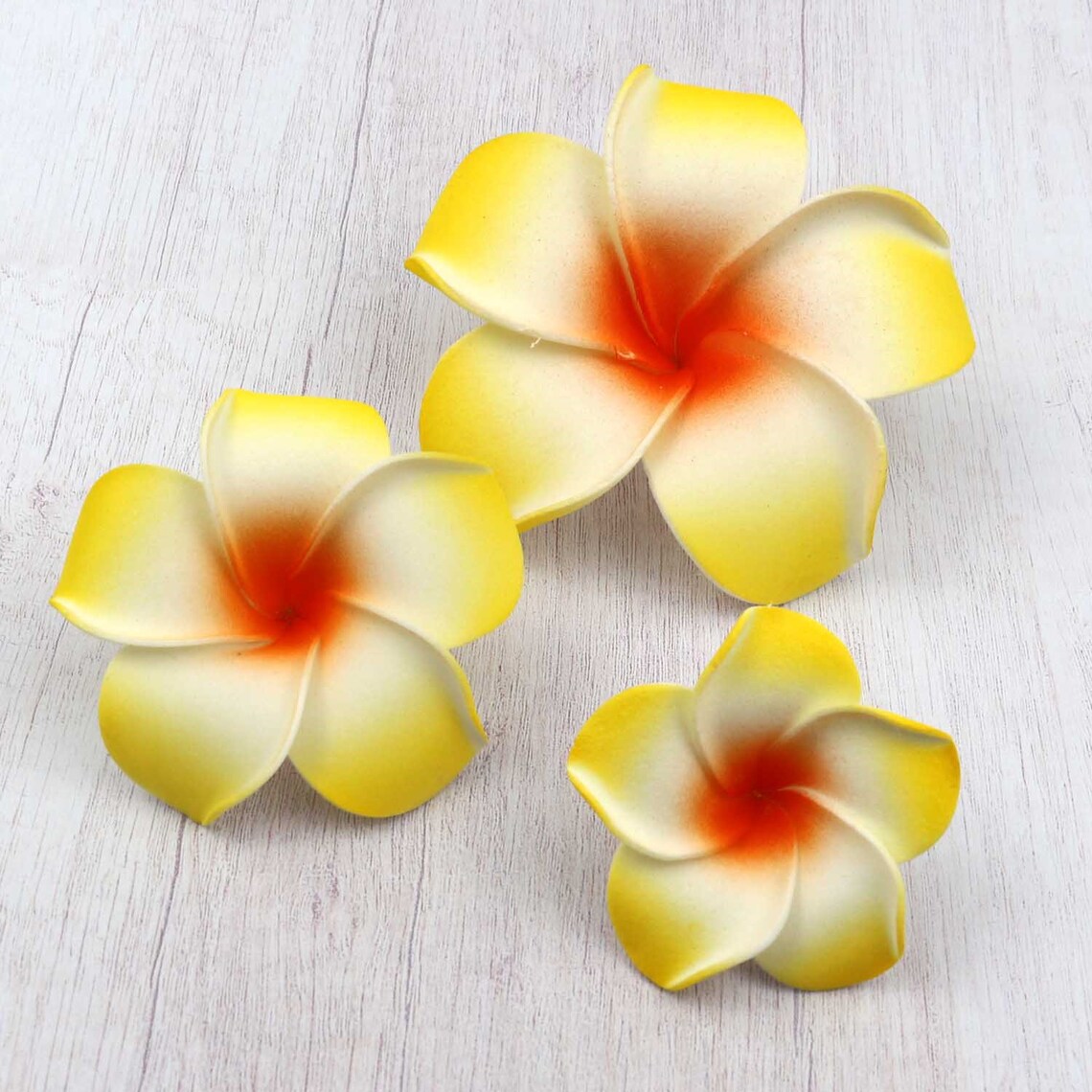 10100PCS Hawaiian flowers Fake Plumeria Foam Frangipani Etsy