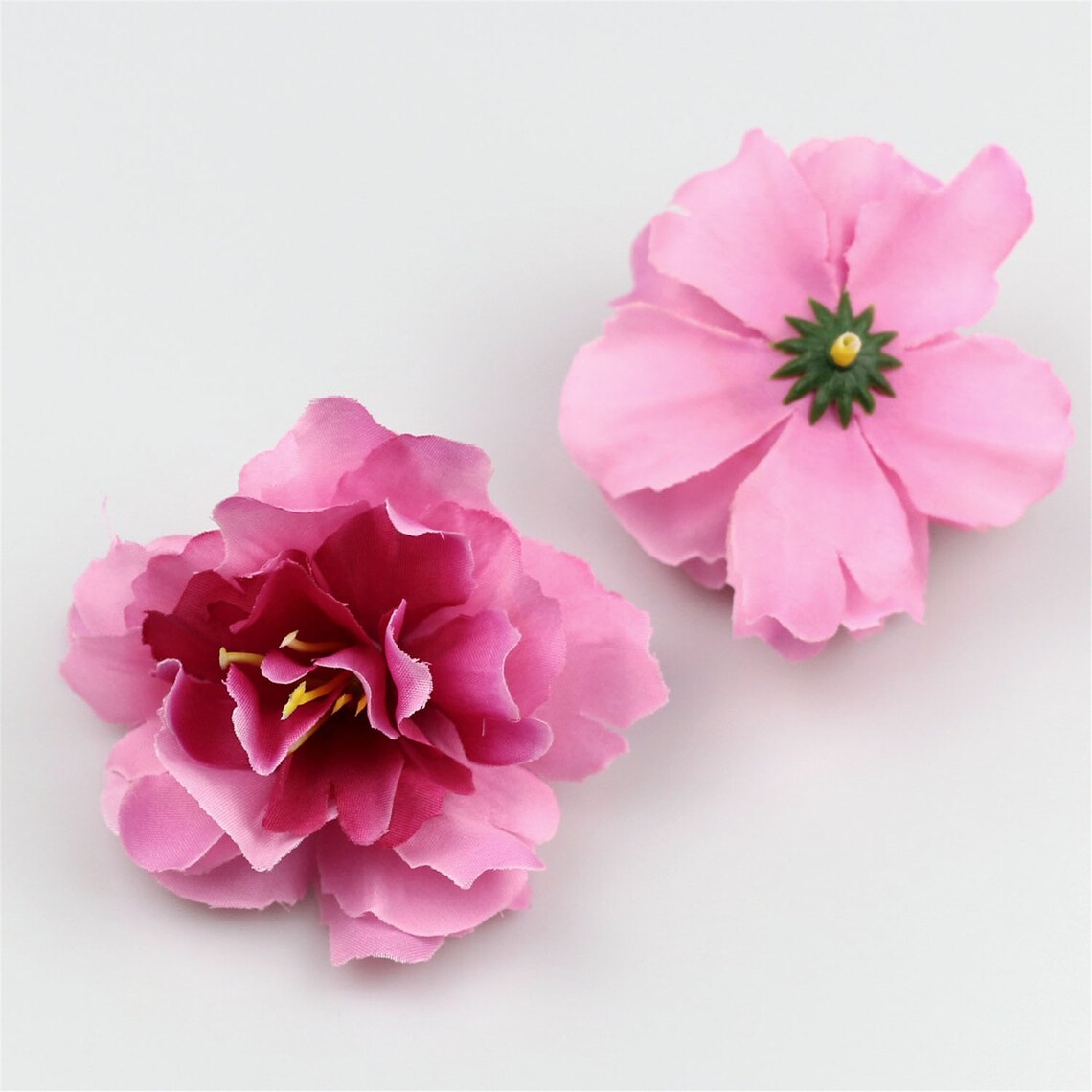 50Pc 8cm Peony Flower heads in bulk for Crafts Silk Peony Rose Etsy