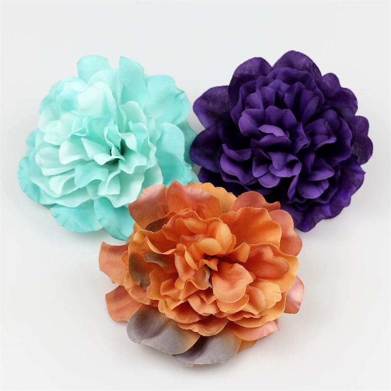100Pcs 11cm Silk Bloom peony Artificial plastic flowers for christmas decor home wedding accessories scrapbook fake peonies diy wreath gifts