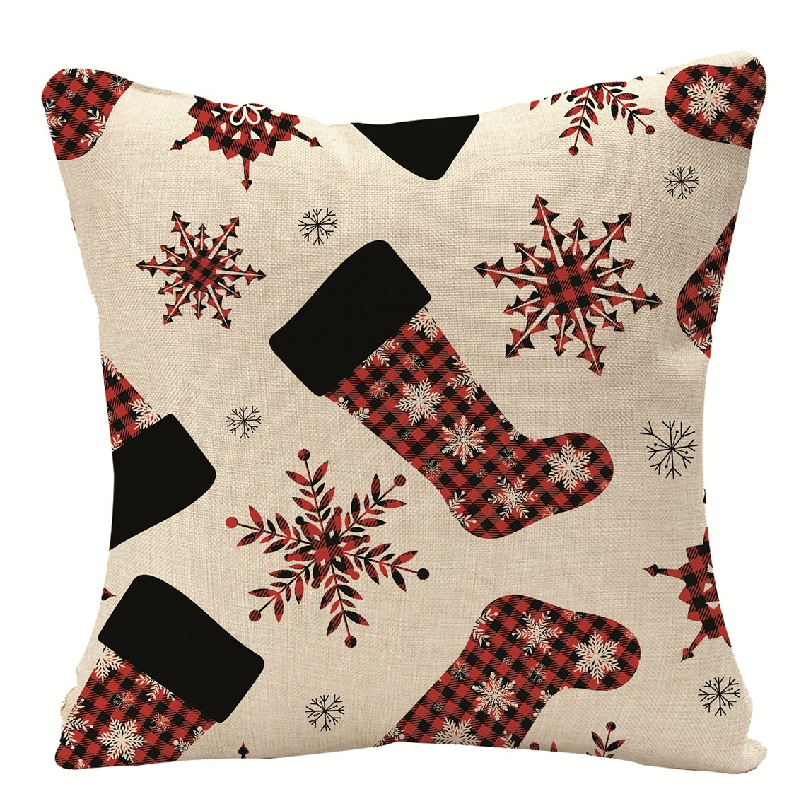 Farmhouse Christmas Pillow Covers for Christmas Decor/Throw Etsy