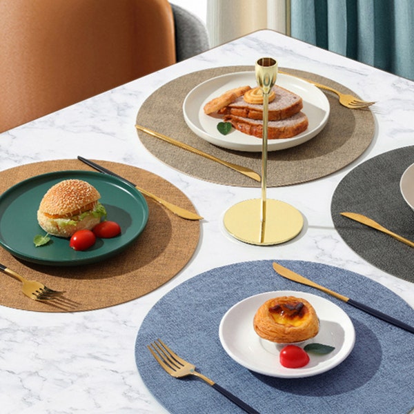 Round Placemats Etsy