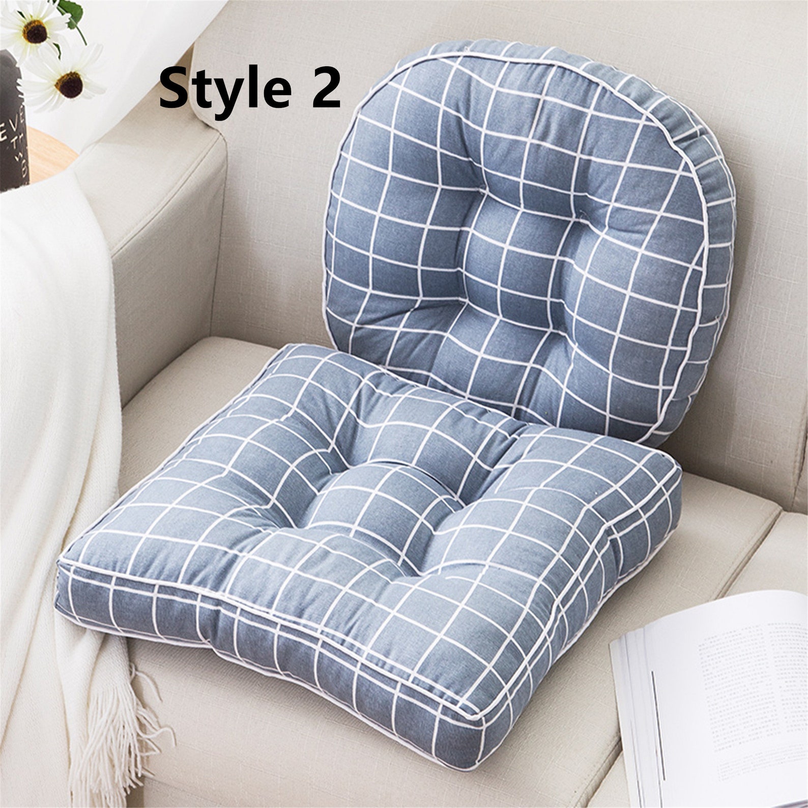 Square/Round Chair cushion/16 18 20 Thick Etsy