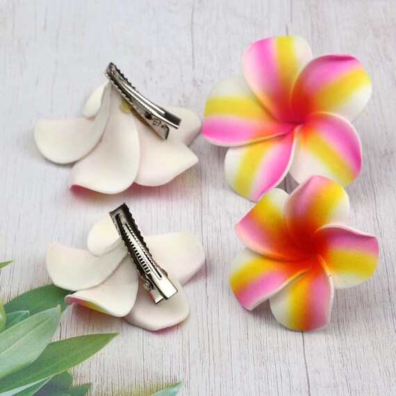 Hochzeit Künstlicher Schaum Frangipani Blume Plumeria Party Dekoration 10//50pcs