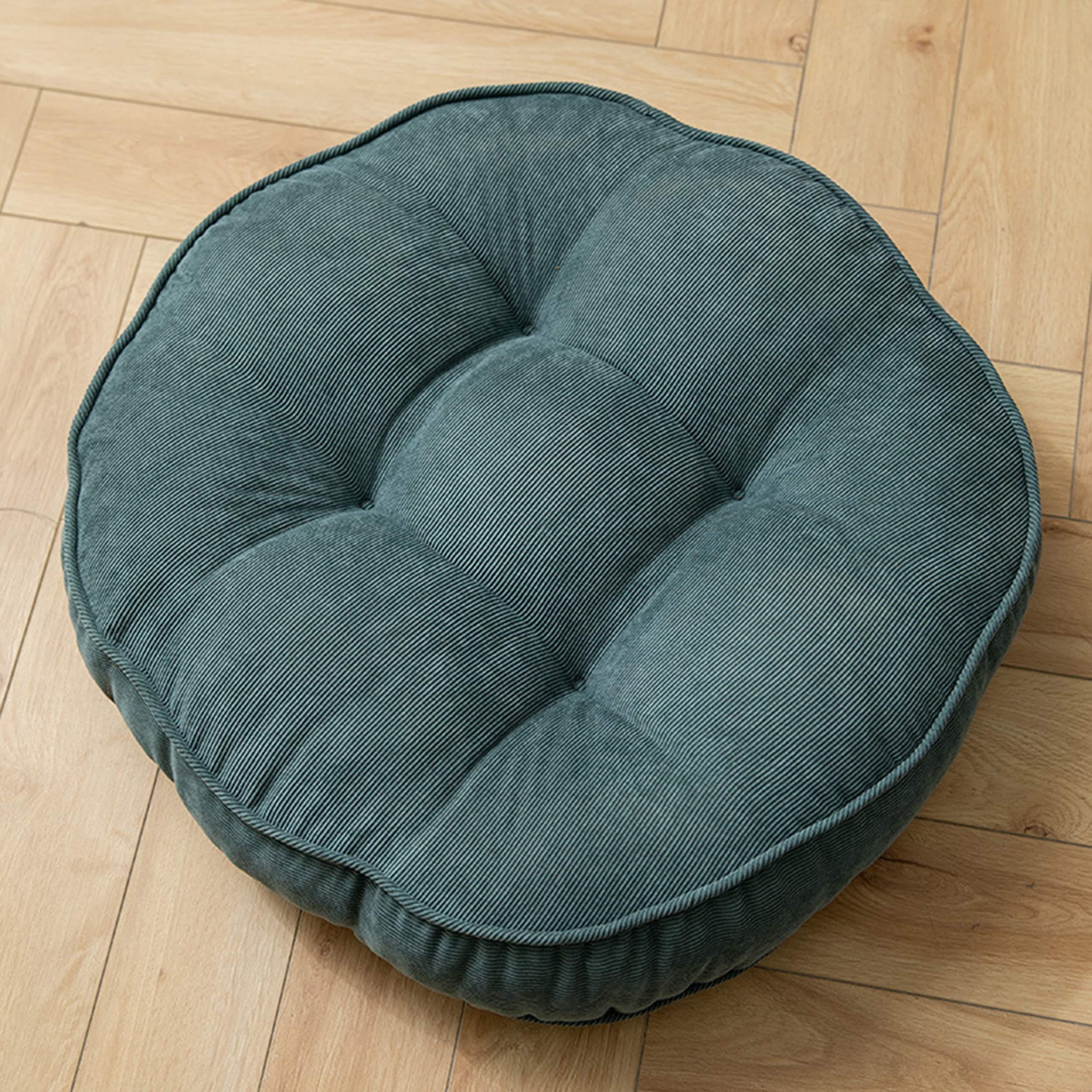 Felt seat cushion square padded angular – rounded, chair cushion