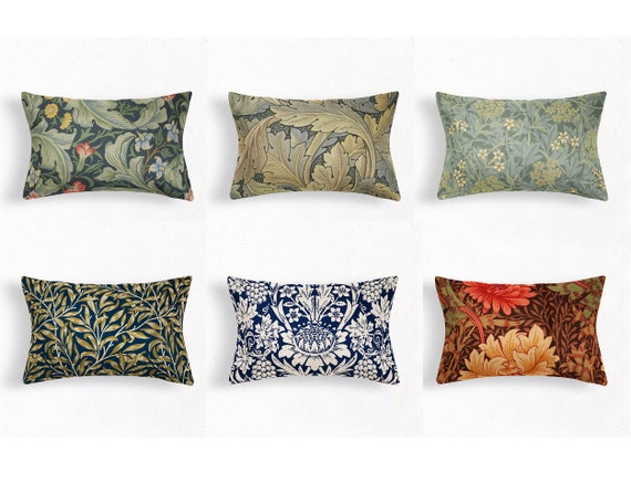 12x20 Lumbar Pillow Decorative Throw Pillows,Small Throw Pillows for  Couch,Hand-Painted Outdoor Birds Pillowcases,Spring Summer Pillows  Decorative