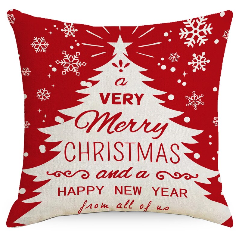 Farmhouse Christmas Pillow Cover Etsy