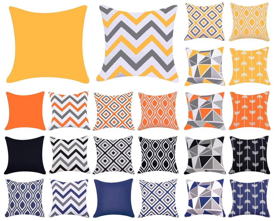 Outdoor Patio Pillow Covers,geometric Pattern Throw Pillow Cases 12x20