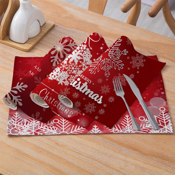 Christmas Placemats Etsy