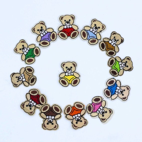 Cute 12Pcs Christmas Iron-on Embroidered Patch For Clothing