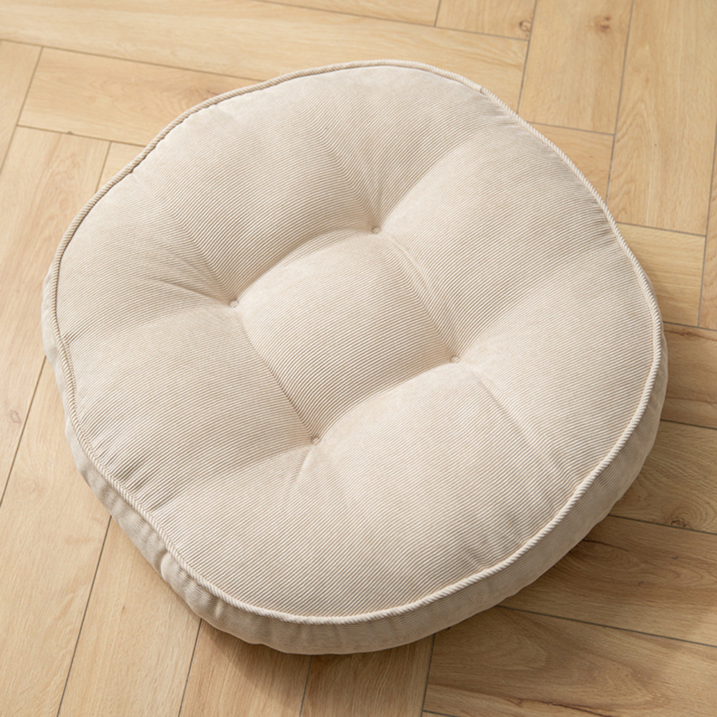 Round Macaron Seat Cushion For Long Sitting, Thickened Office
