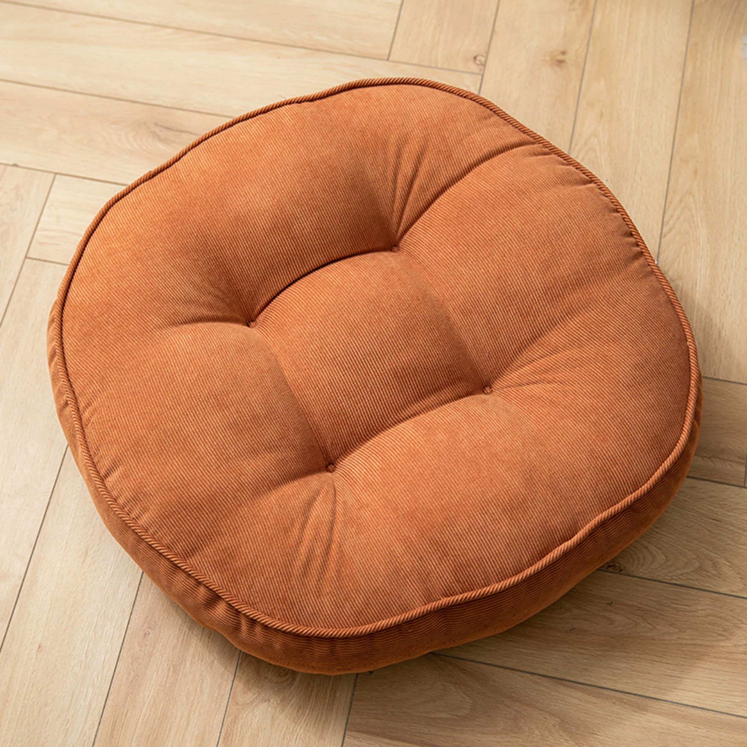 Round chair top cushion covers