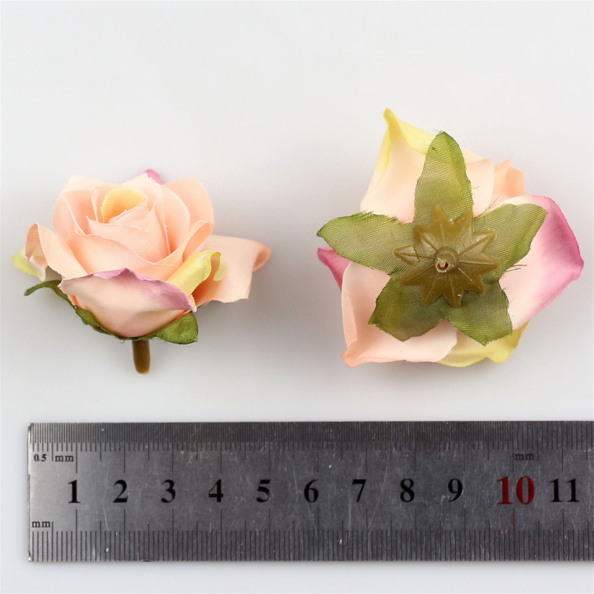 30Pcs mini Silk Roses Heads Single Tone Artificial Silk Etsy