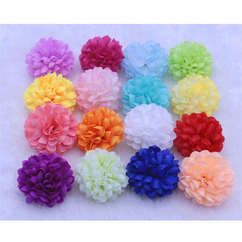 20/100X 5cm Daisy Bulk Carnation Artificial Flowers Heads Etsy