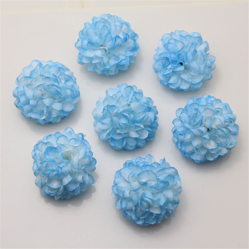 20/100X 5cm Daisy Bulk Carnation Artificial Flowers Heads Etsy