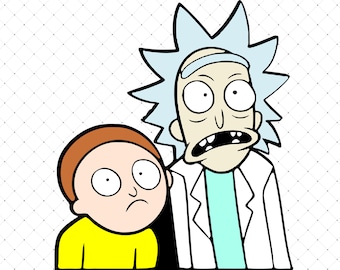Download Rick morty svg | Etsy