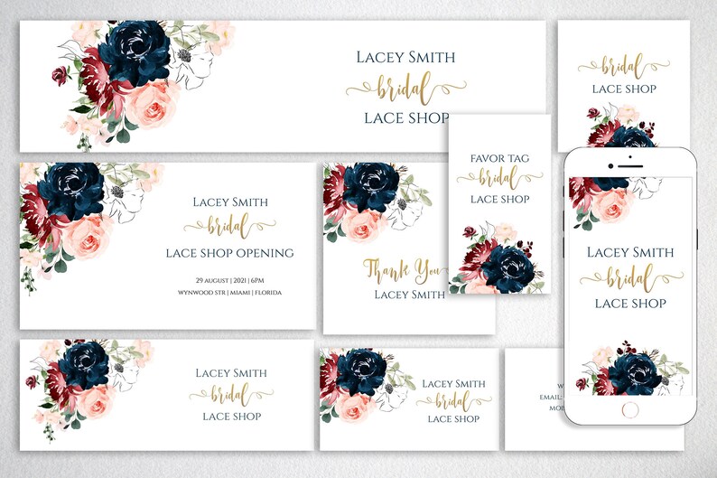 Business and Thank You Cards Favor Tag Etsy Shop Set Covers Etsy