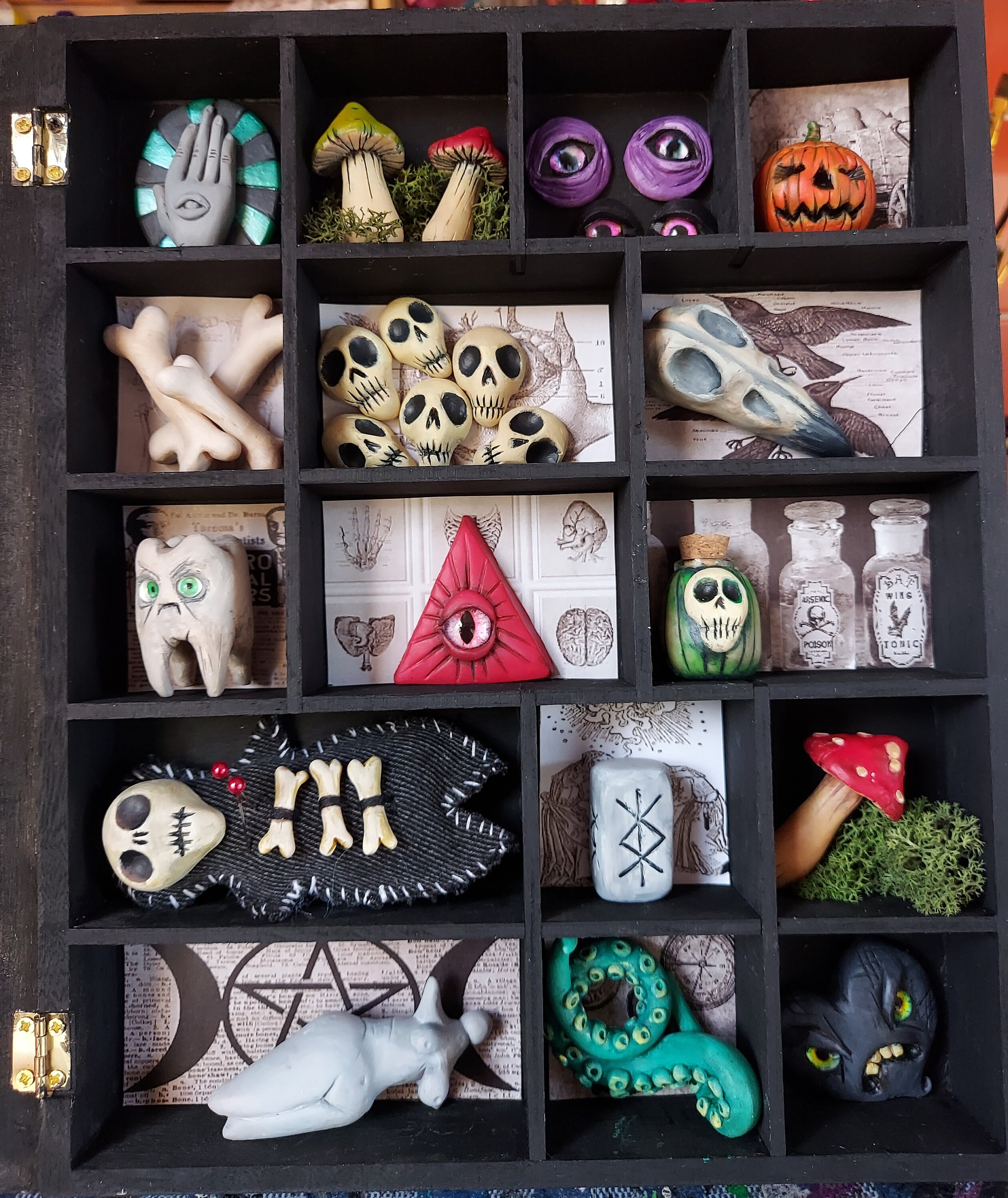 Cabinet de curiosités - Rozenn Miniatures