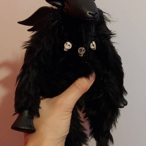 Black Phillip Goat Doll